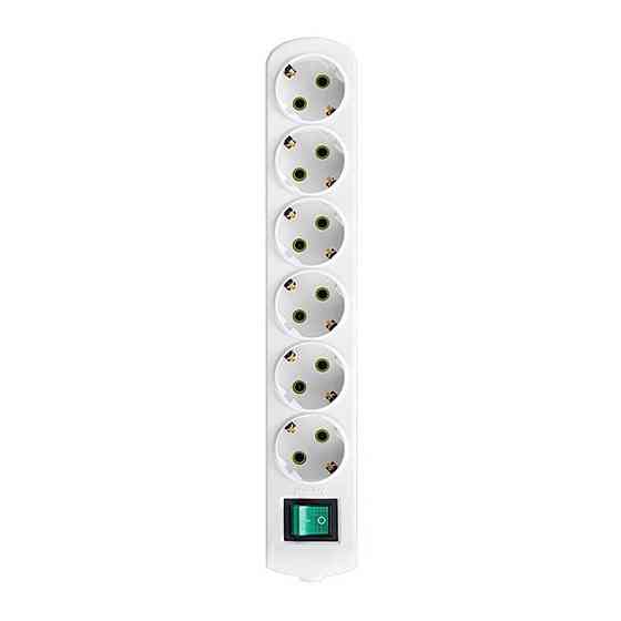 Колодка LETITIA із заземленням 6 входів з вимикачем Lezard Харків