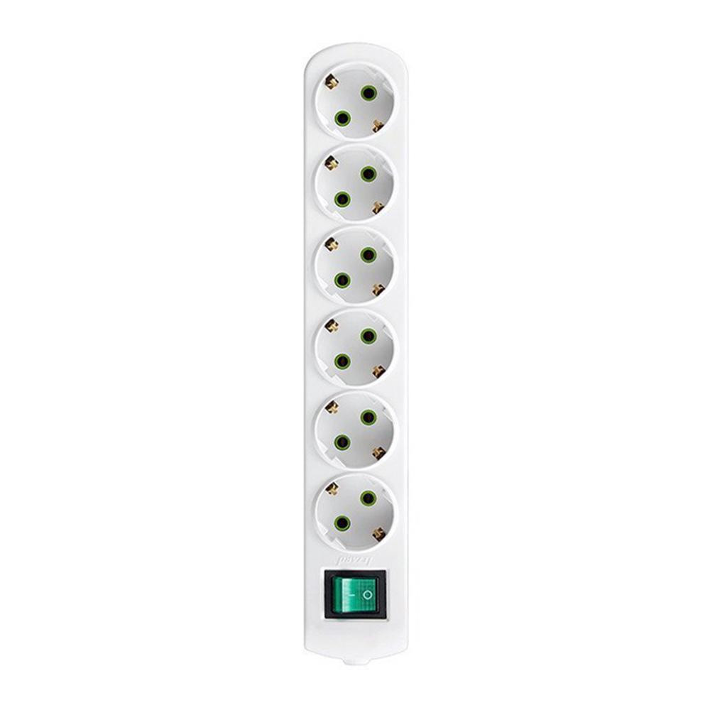 Колодка LETITIA із заземленням 6 входів з вимикачем Lezard Харків - фото 1