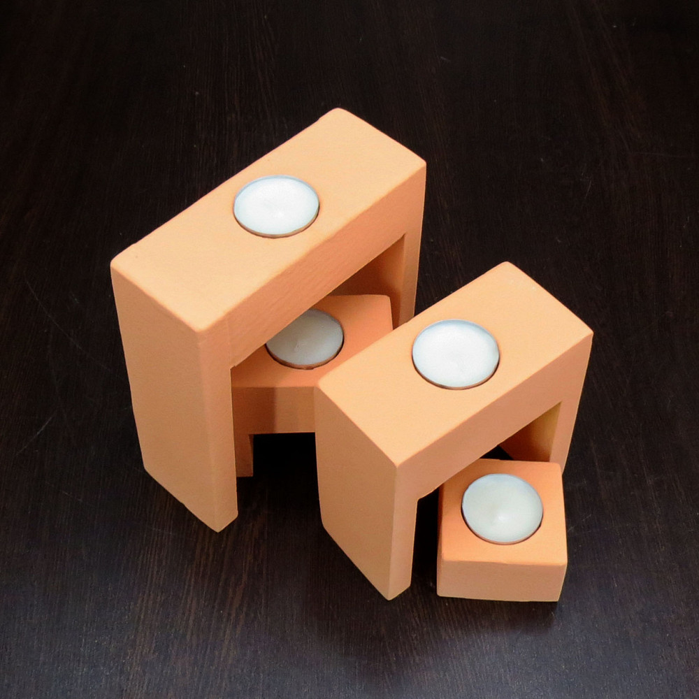 Підсвічник "Гефест" грейпфрут Миколаїв - фото 2