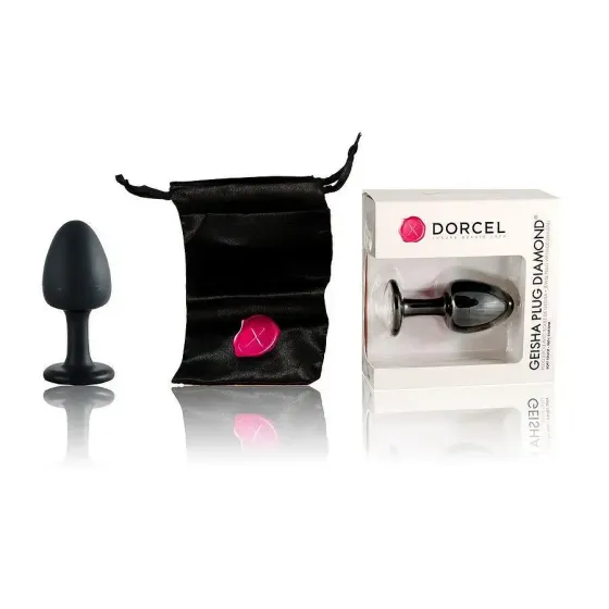 Анальна пробка Dorcel Geisha Plug Diamond XL з кулькою всередині, створює вібрації, макс діаметр 4,5 Львів
