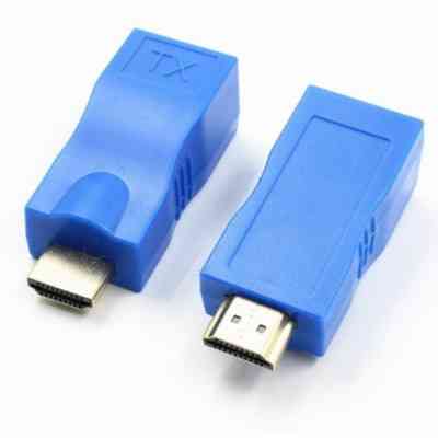 Адаптер HDMI extender passive 30m RJ45 1080P Extradigital (KBH1754) Винница