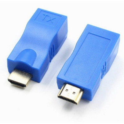 Адаптер HDMI extender passive 30m RJ45 1080P Extradigital (KBH1754) Винница - изображение 2