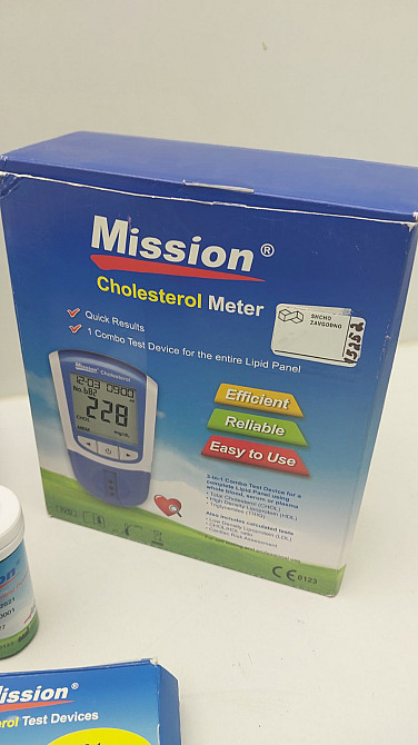 Аналізатор холестерину Mission®3-в-1 Луцк - изображение 4