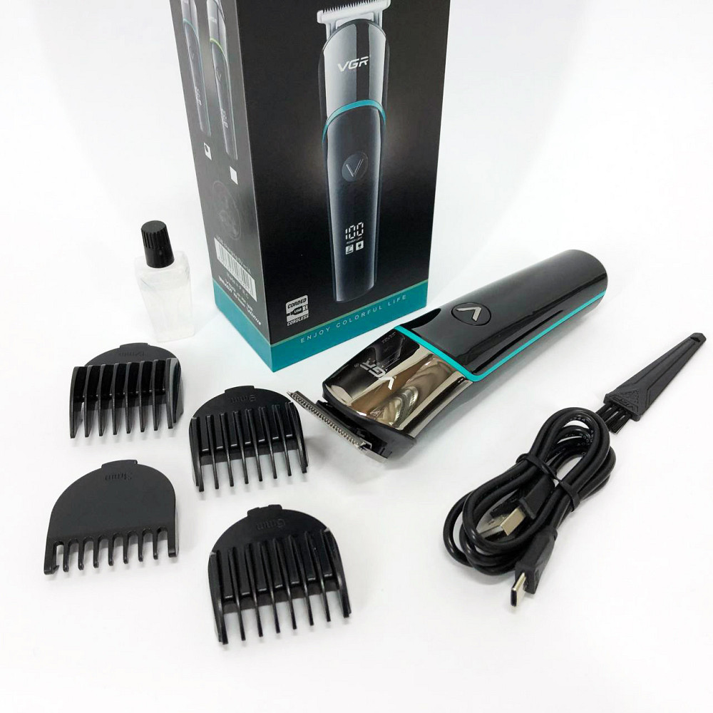 Машинки для стрижки професійні машини, Машинка для стрижки на акумуляторі Набір з зарядкою HF-87 Львів - фото 10