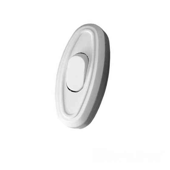 Выключатель для бра, белый Днепр