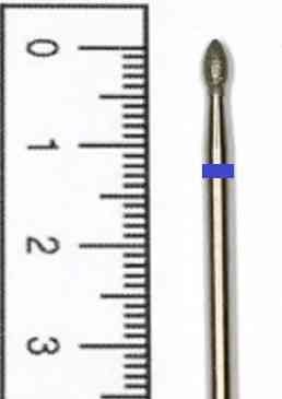 Алмазная насадка пламевидная . Киев