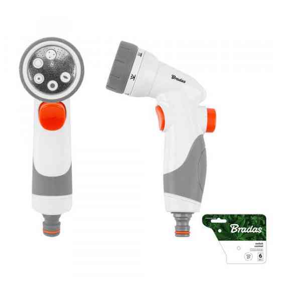 Пістолет для поливу 6-функціональний SWITCH CONTROL, WHITE LINE, WL-EN45 Київ