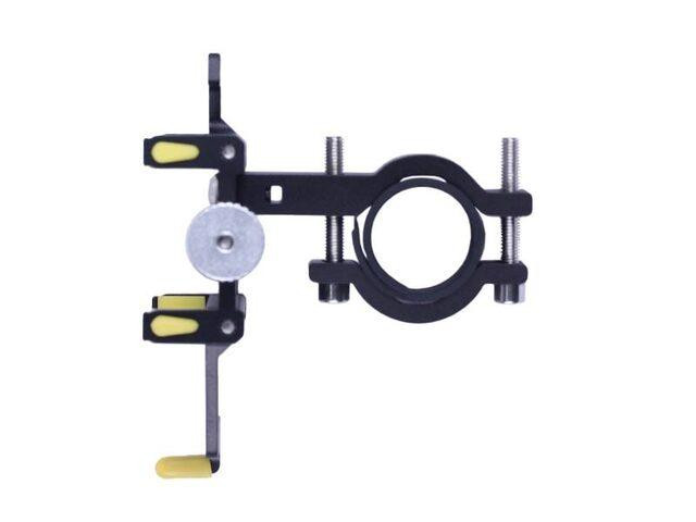 Тримач телефона HFCM-24 (кріплення на кермо), алюміній, жовтий Мукачево - фото 4