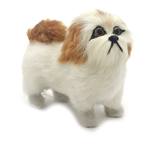 Іграшка хутряна Собака пекінес Київ - фото 1