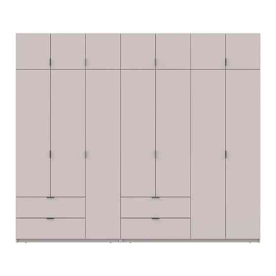 Шафа для одягу Doros Лукас Кашемір 3+4 ДСП 280х50х240 DRS-011716 (42005120) Львів