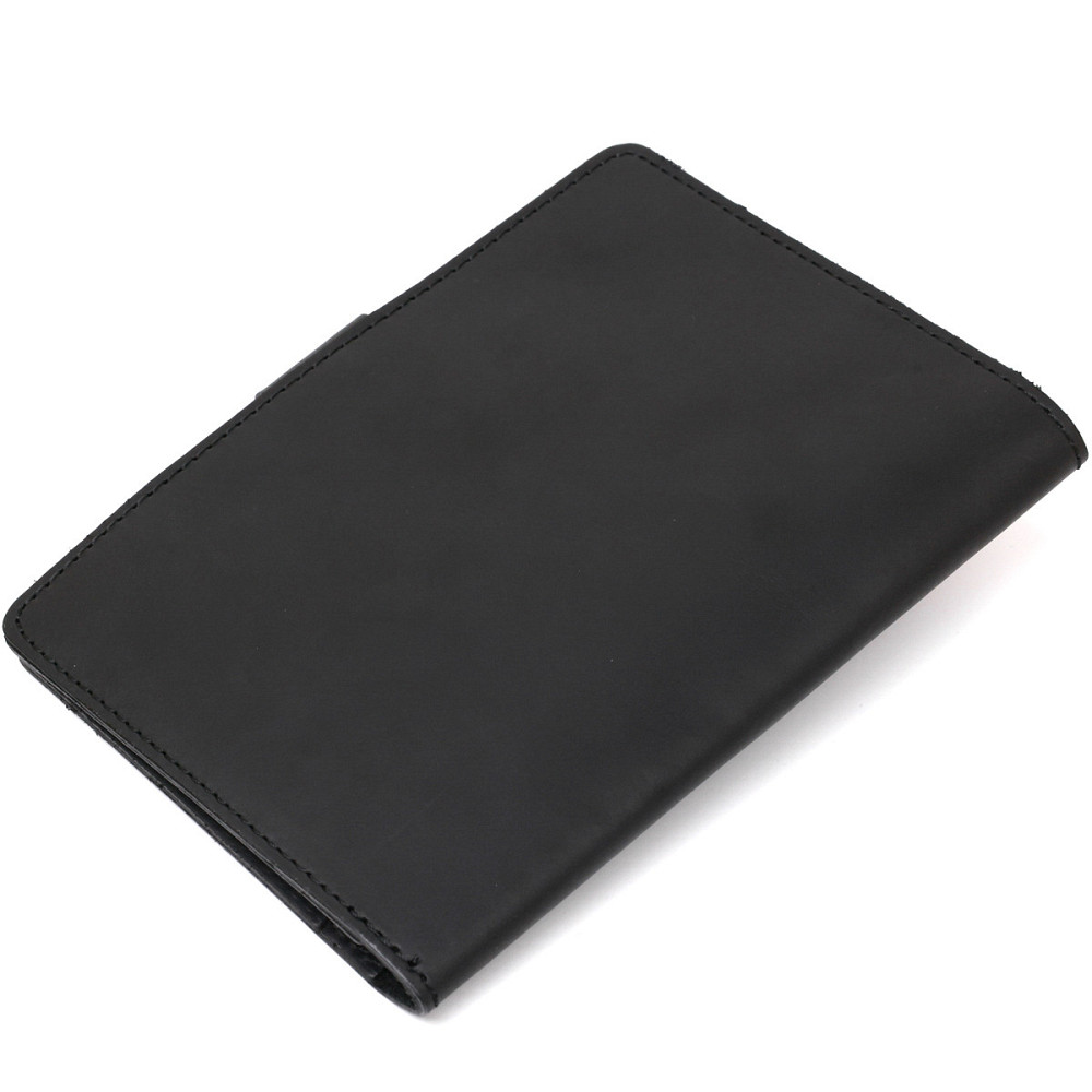 Матовый кожаный тревел-кейс Shvigel 16516 Черный Киев - изображение 2