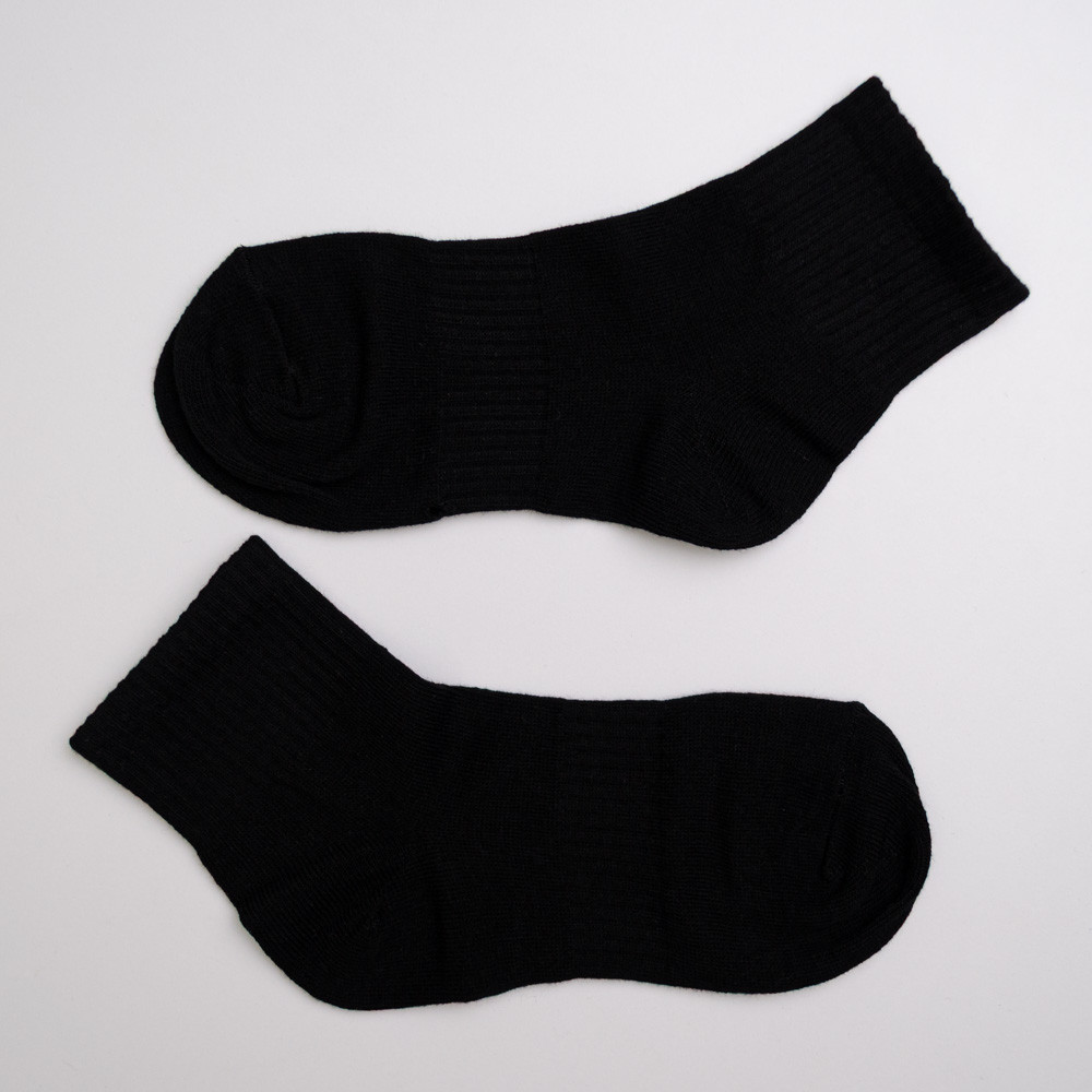 Набор носков мужских хлопковых 10 пар Youstar 044 Низкие 41-47 Белый черный Сумы - изображение 2