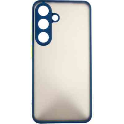 Чохол до мобільного телефона Dengos Kit Samsung Galaxy S25 Matte + glass (Blue) (DG-KM-142) Вінниця
