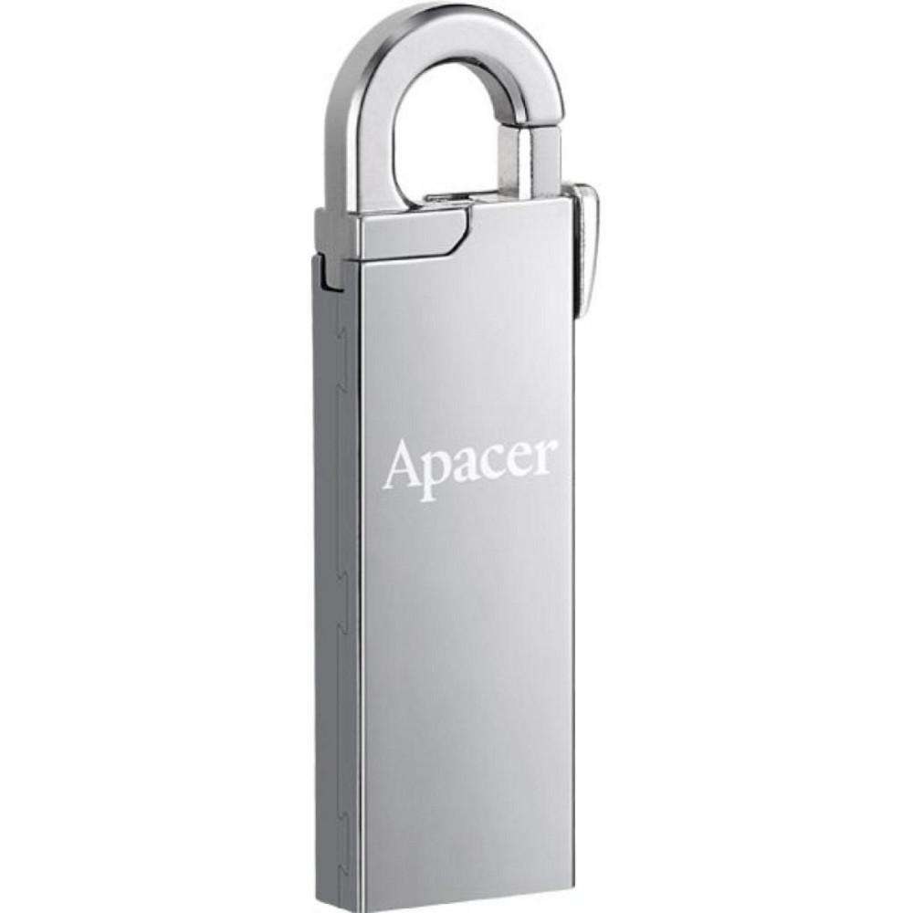 Flash Apacer USB 2.0 AH13A 64Gb silver Киев - изображение 1
