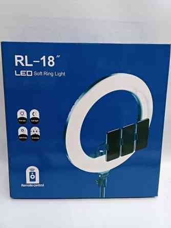 LED лампа кольцевая RL-18 45 см Светодиодная большая лампа Оригинал Київ