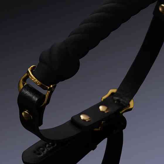 Кляп в форме жгута UPKO Desire for Mouth Bondage Collection, черный Sex Aura Киев