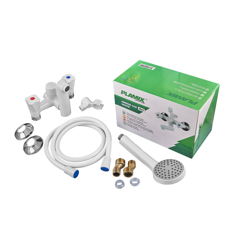 Змішувач для ванни PLAMIX OMEGA-142 EURO SET WHITE    ( MX9699 ) 28430 Харків - фото 5