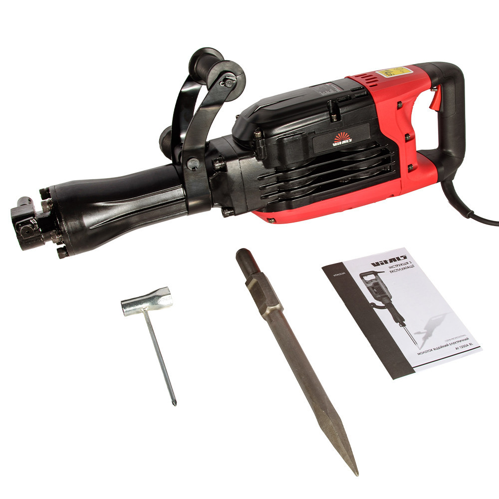 Молоток відбійний електричний Vitals Professional At 1250A BL Харків - фото 8