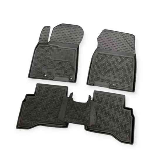 Килимки Кіа Niro Base (eco plug-in) (2016-) борт 2,5 см, з перемичкою салону Мукачево