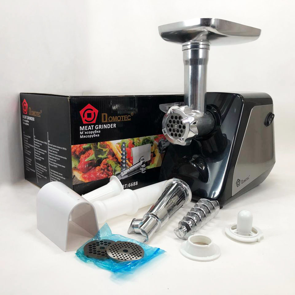 Электромясорубка помощница, Мощная домашняя мясорубка, Кухонная мясорубка с реверсом YZ-63 Львов - изображение 5