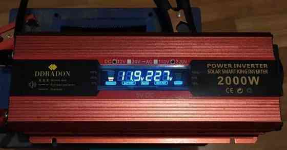 Инвертор Преобразователь напряжения на 2000 Вт. Киев