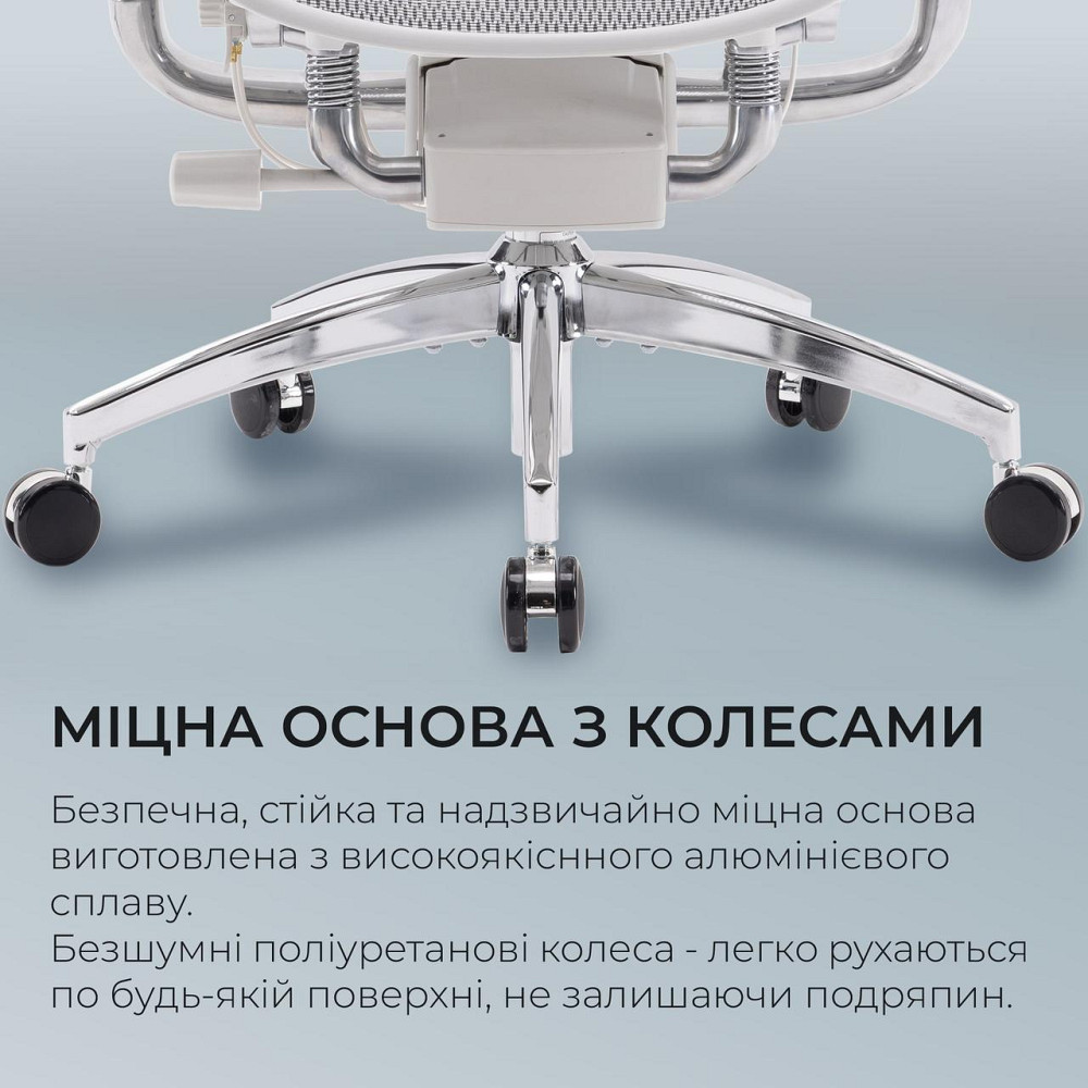 Крісло офісне Sihoo Doro S300 Mesh Light Grey (S300-M202) ( 23741 ) Харків - фото 14
