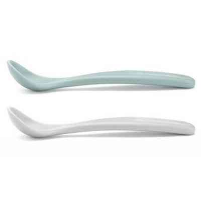 Набір дитячого посуду Suavinex Лісові історії ложок 2 шт бірюзові (306965) Вінниця