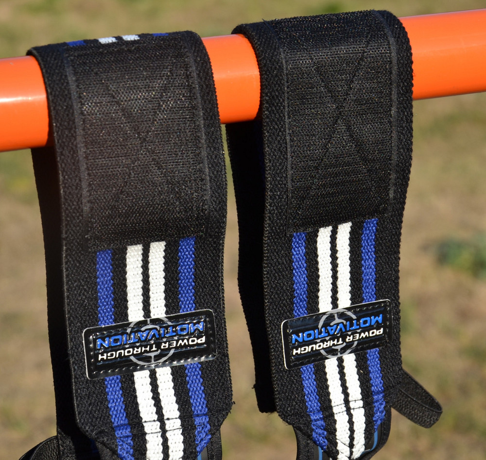 Бинти для зап'ясть (кистьові бинти) Power System PS-3500 Wrist Wraps  Blue/Black  (пара) Луцк - изображение 8