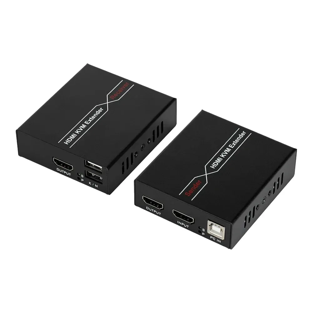 Подовжувач відеосигналу HDMI 60m E-LINK LNK-HDE-60KVM (73-00157) Київ - фото 1