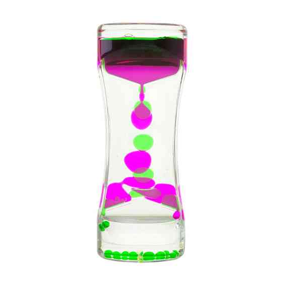 Песочные часы XX-3(Green) зеленый, с гелевой жидкостью, 13,5 см Винница