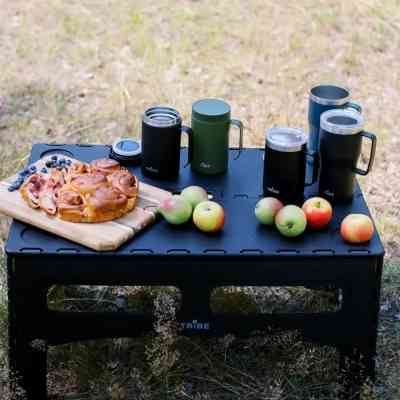 Туристичний стіл Tribe Camp Table Low пластиковий Black (T-EF-0003-black) Вінниця