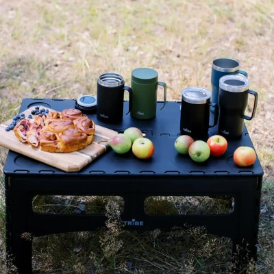 Туристичний стіл Tribe Camp Table Low пластиковий Black (T-EF-0003-black) Вінниця - фото 6