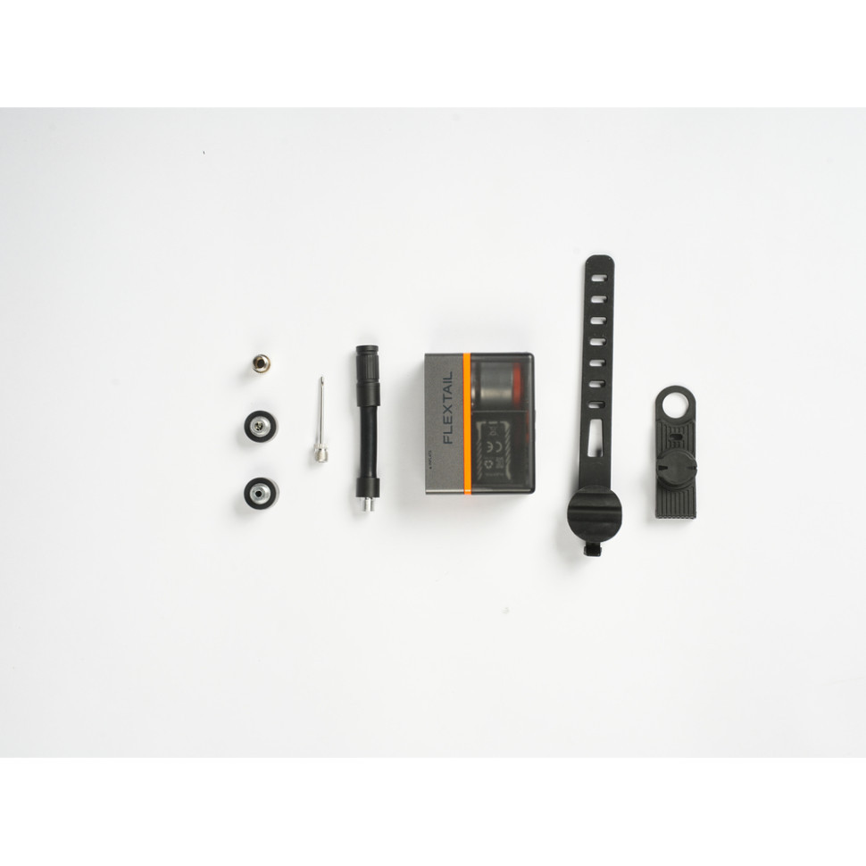 Мини насос-задняя велосипедная фара Flextail Tiny Tire Pump ACS Черный Винница - изображение 8