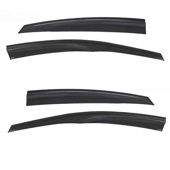 Дефлектори вікон (вітровики) Hyundai Elantra 2011-2017, 4шт, SunPlex, седан, на скотчі Вінниця