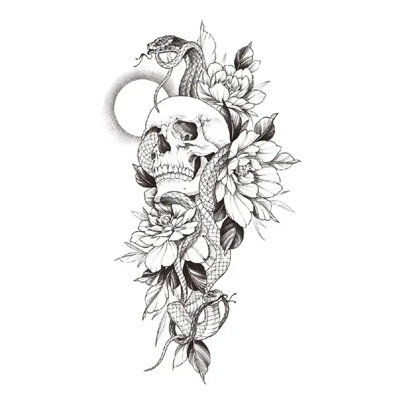 Тимчасове тату 19*9см\21*11.5см Луцьк - фото 1