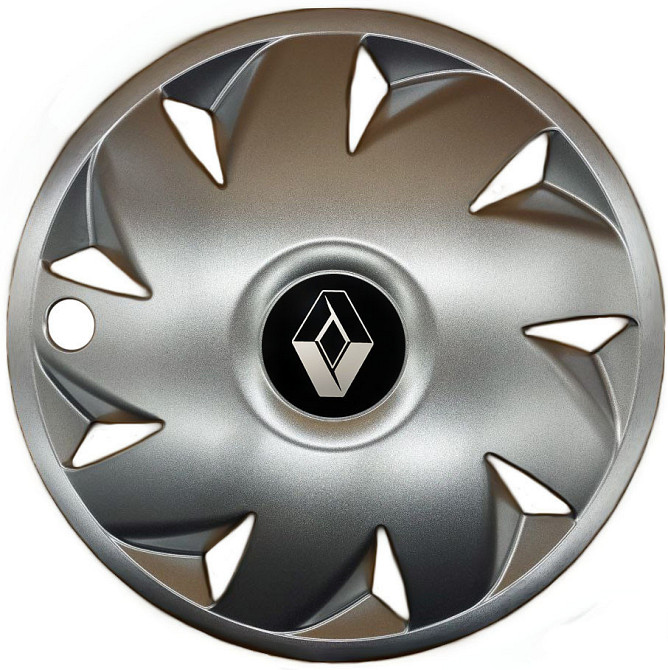 Автомобильные модельные колпаки R14 Renault 210 4шт, SJS, серебряные Киев - изображение 1