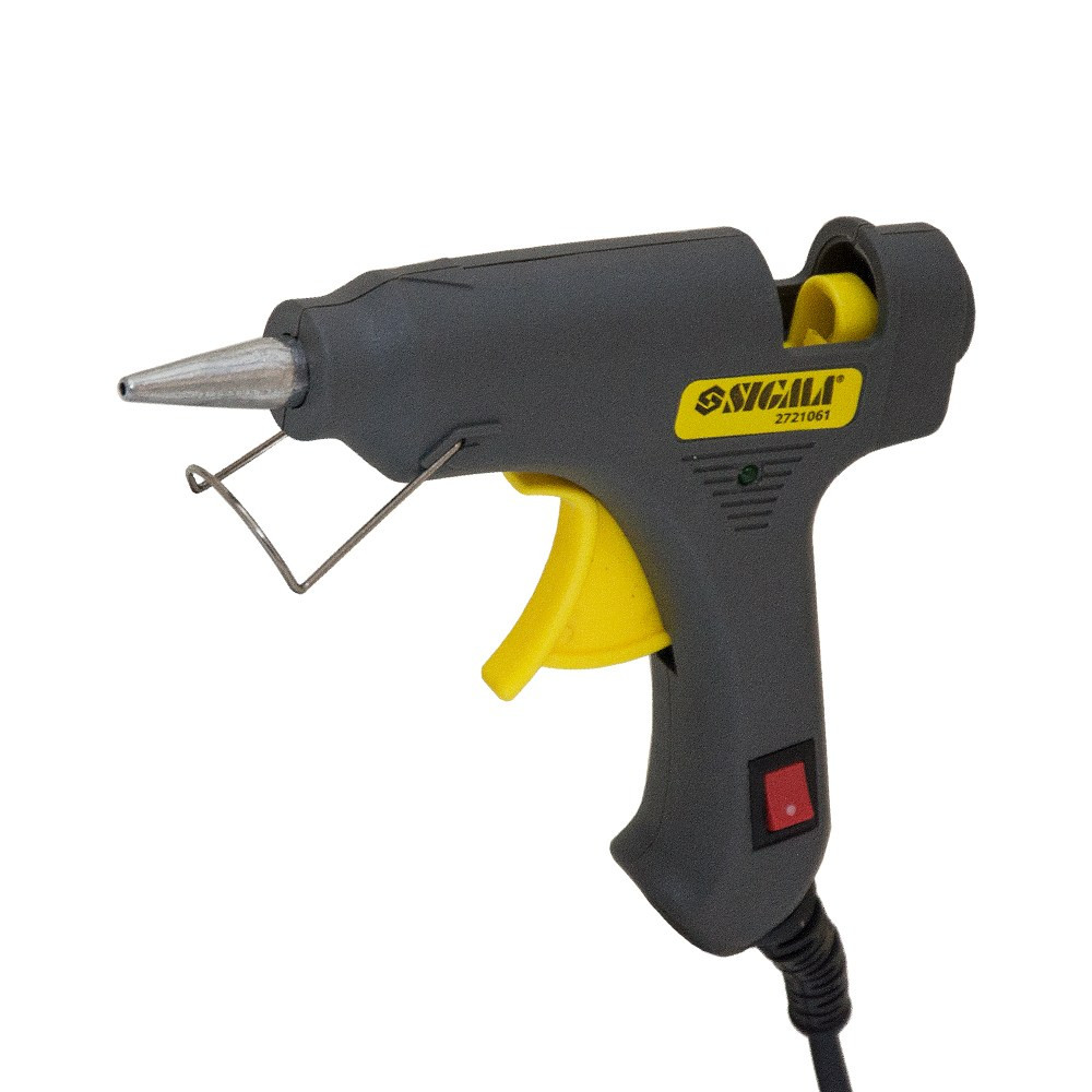 Sigma Пистолет термоклеевой с выключателем Ø8мм 20Вт SIGMA (2721061) Коломия - фото 3