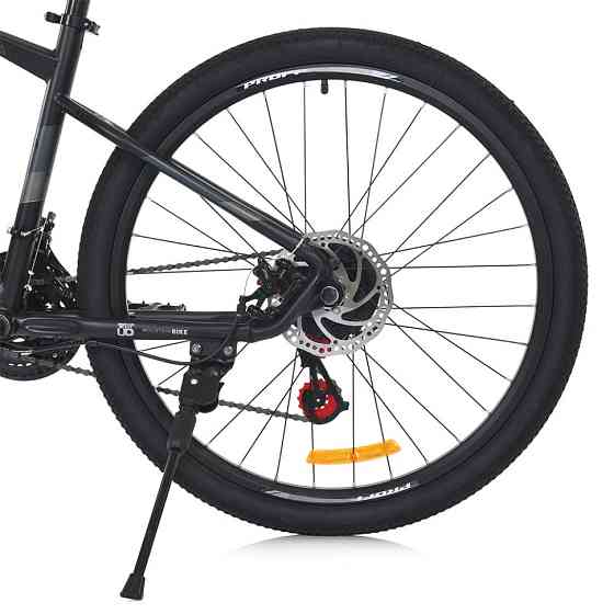 Велосипед SKD75 MTB 2605-1, 26 дюймів, сталева рама 16 Sunrun 24SP чорний Вінниця