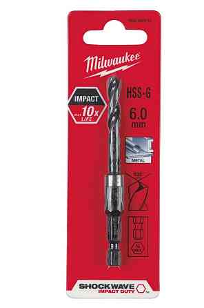 Сверло по металлу HSS-G Shockwave MILWAUKEE, диаметр 6х93х32мм Одесса