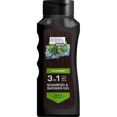 Гель для душа Cool Men Ultramint 2 в 1 400 мл (4823015936203) Винница