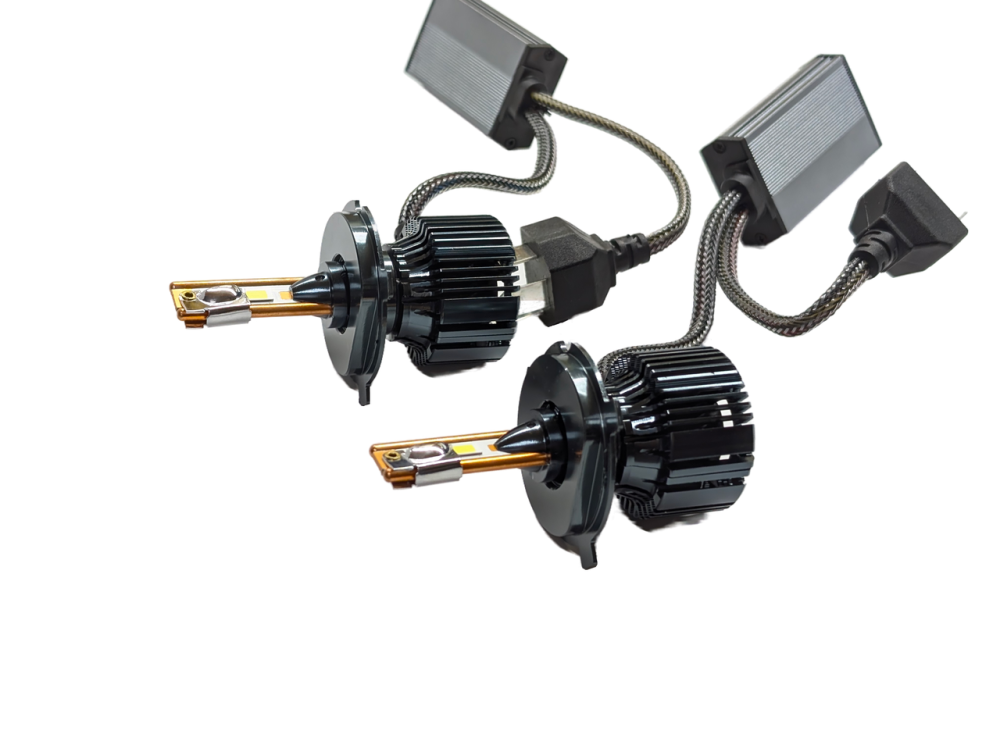 Комплект світлодіодних ламп StarLight Ultra +200% H4 55W 6000K 12V Харків - фото 4