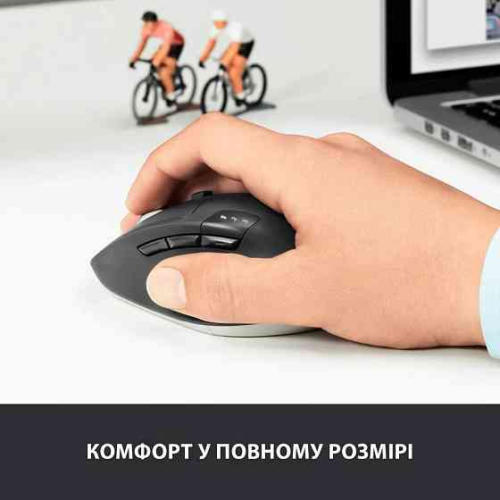 Миша бездротова Logitech M720 Triathlon Black (910-004791) Чорний Харьков
