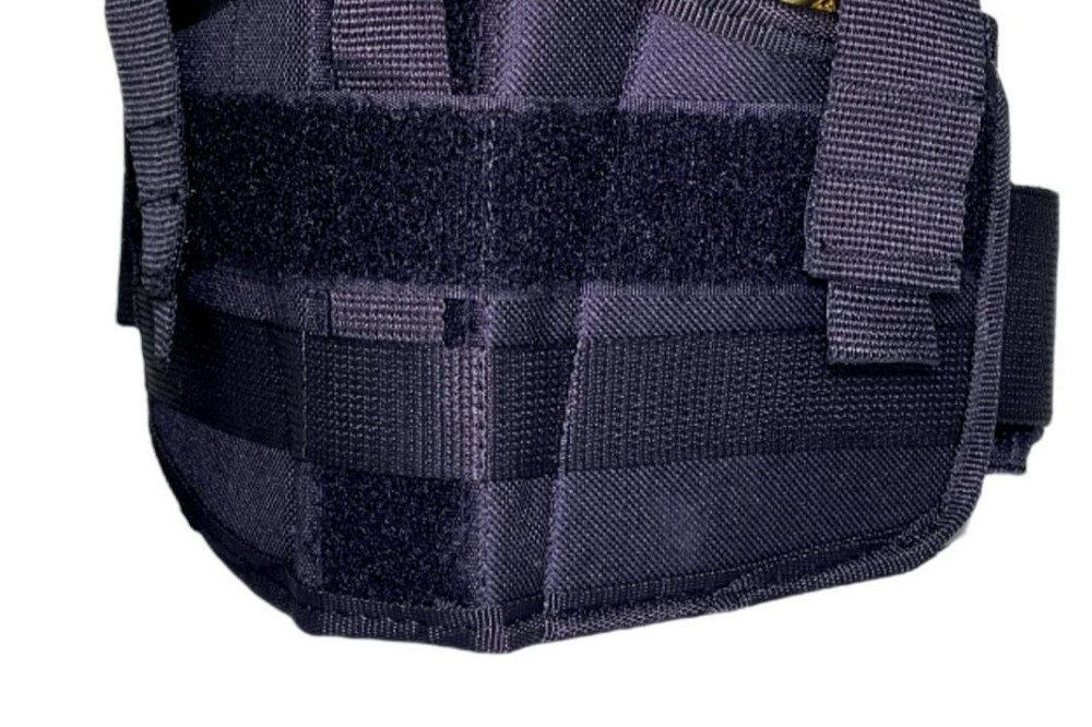 Кобура стегнова чорна з поясним кріпленням універсальна Cordura Одеса - фото 5