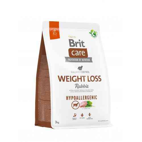 Сухой корм Brit Care Dog Hypoallergenic Weight Loss для собак с лишним весом, гипоаллергенный с кроликом, 3 кг Киев