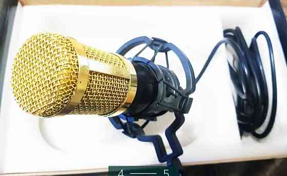 Микрофон студийный конденсаторный, Для стримов,записи треков! Киев
