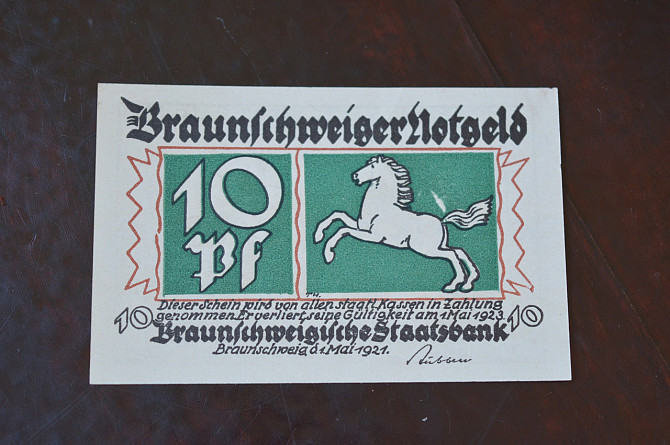 Германия. Нотгельд. 10Pf ( 5 ) Полтава - изображение 1