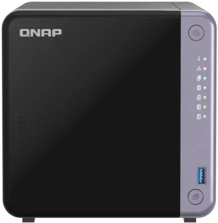 Сервер Сервер QNAP TS-432X-4G 4-Bay, Annapurna Alpine AL524, 4-rdzeniowy, 2,0 GHz, 4GB DDR4, 1 x 10GbE, 2 2,5 GbE, USB 3.2x3 Киев