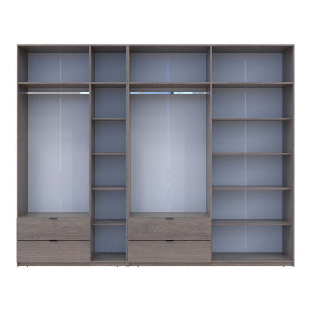 Комплект шаф для одягу Doros Лукас (2 шт.) 300х50х240 см Канноло (DRS-011855) Дніпро - фото 7