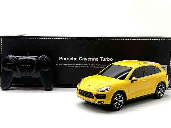 Машина Rastar на радіокеруванні Porsche Cayenne Turbo масштаб 1:24 Жовта (46100) Чернігів