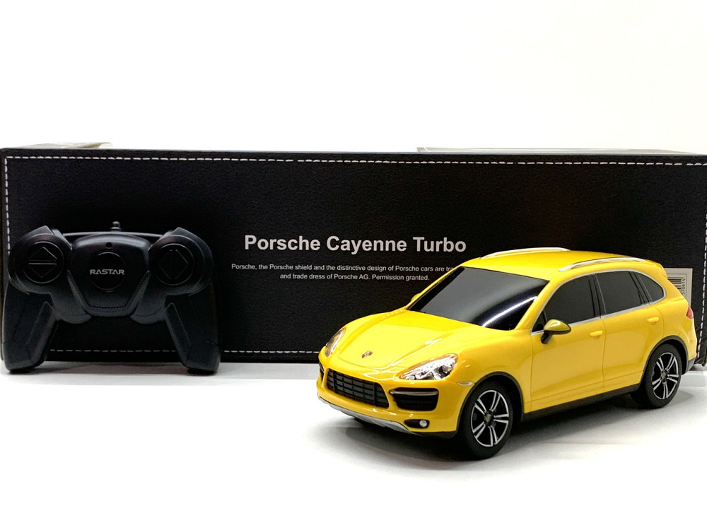 Машина Rastar на радіокеруванні Porsche Cayenne Turbo масштаб 1:24 Жовта (46100) Чернігів - фото 4